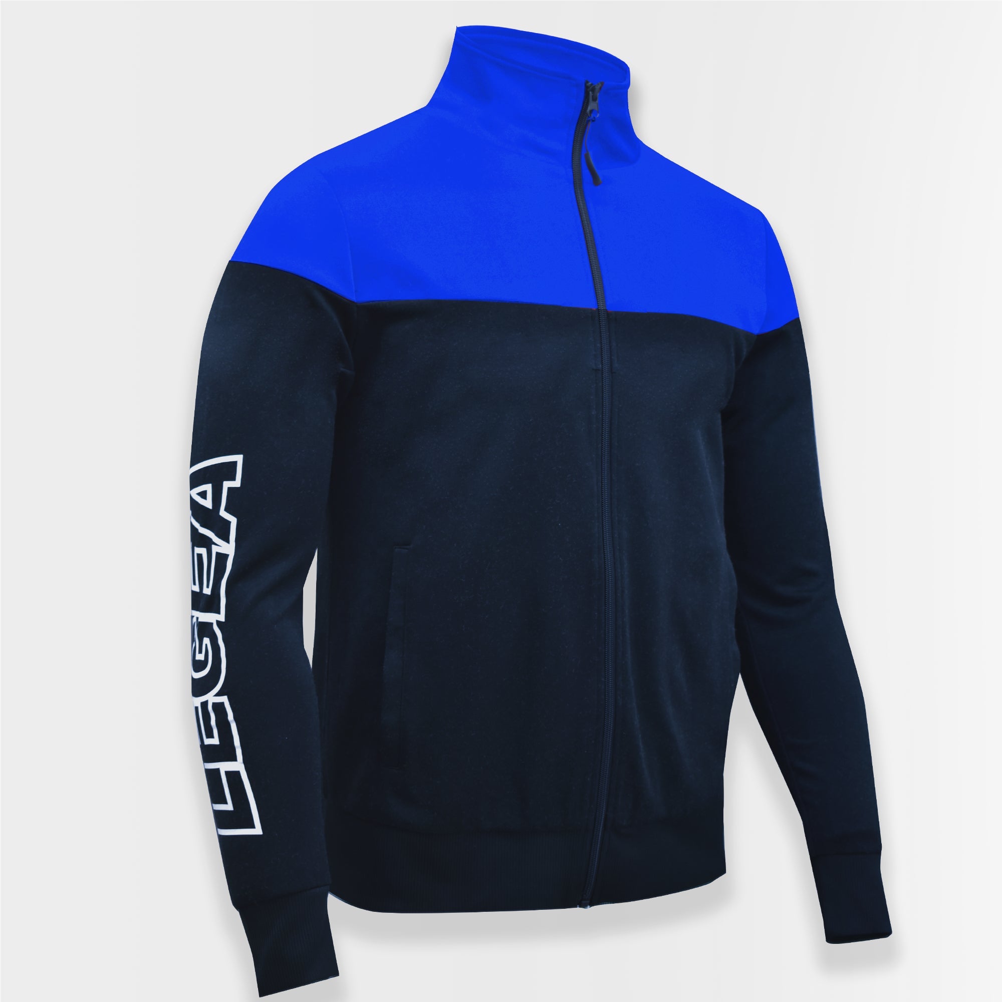 Chaqueta deportiva extragrande bicolor con cremallera Ontario - extragrande