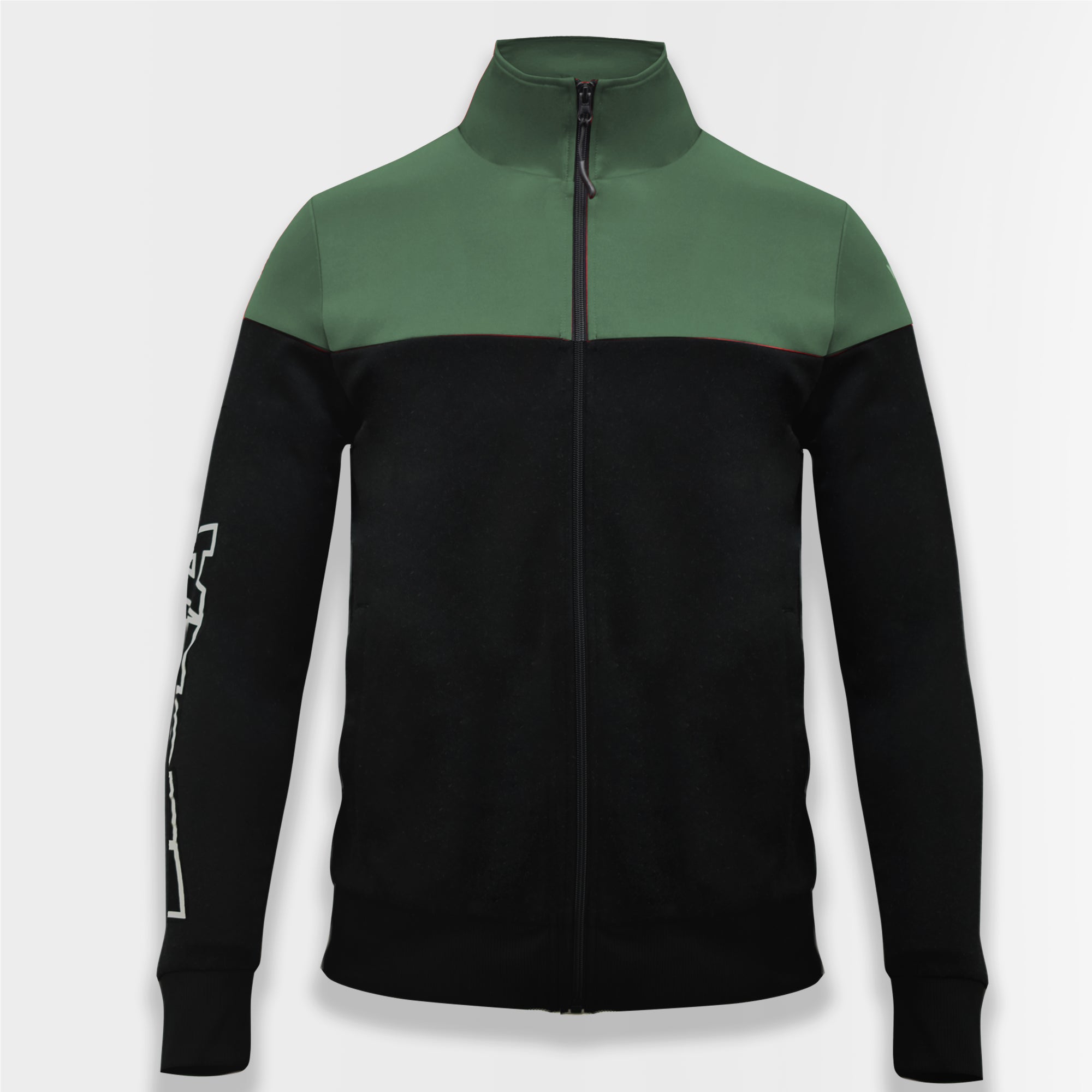 Chaqueta deportiva extragrande bicolor con cremallera Ontario - extragrande