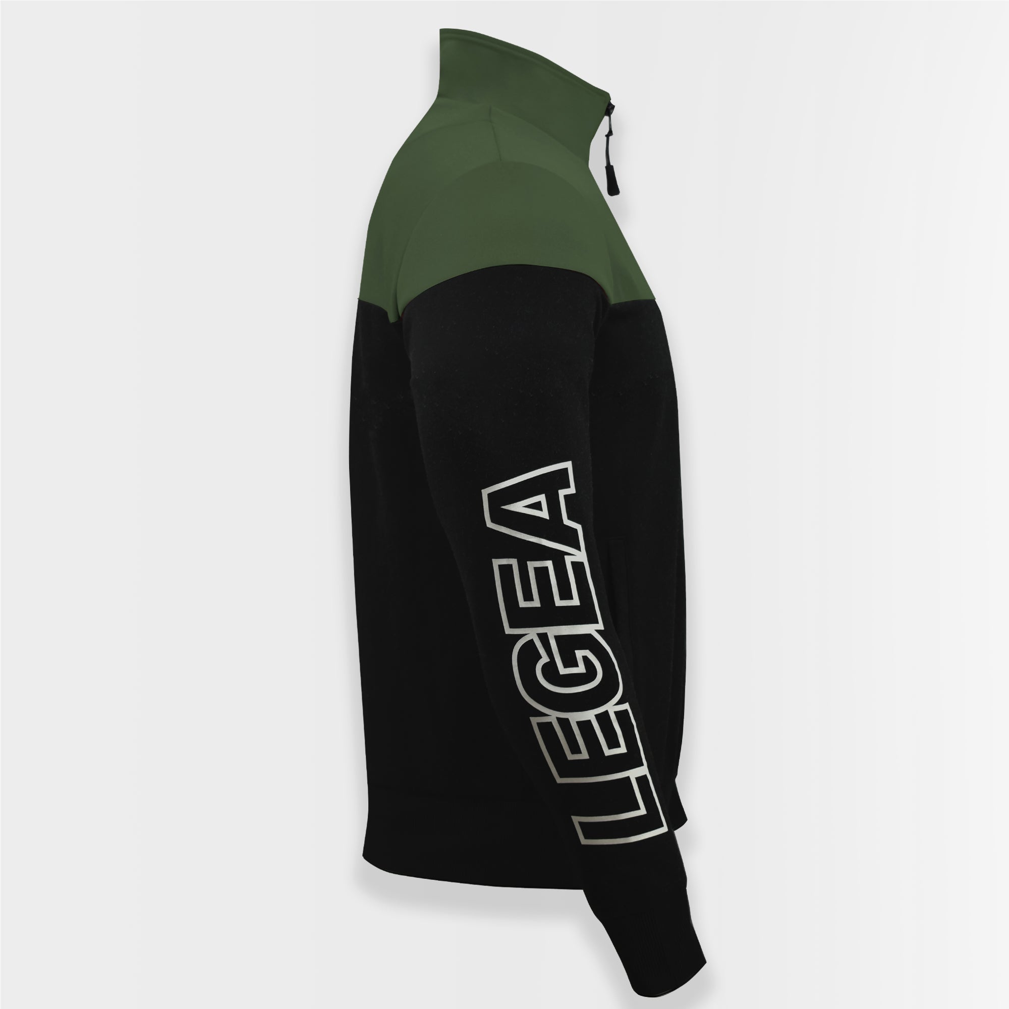 Chaqueta deportiva extragrande bicolor con cremallera Ontario - extragrande