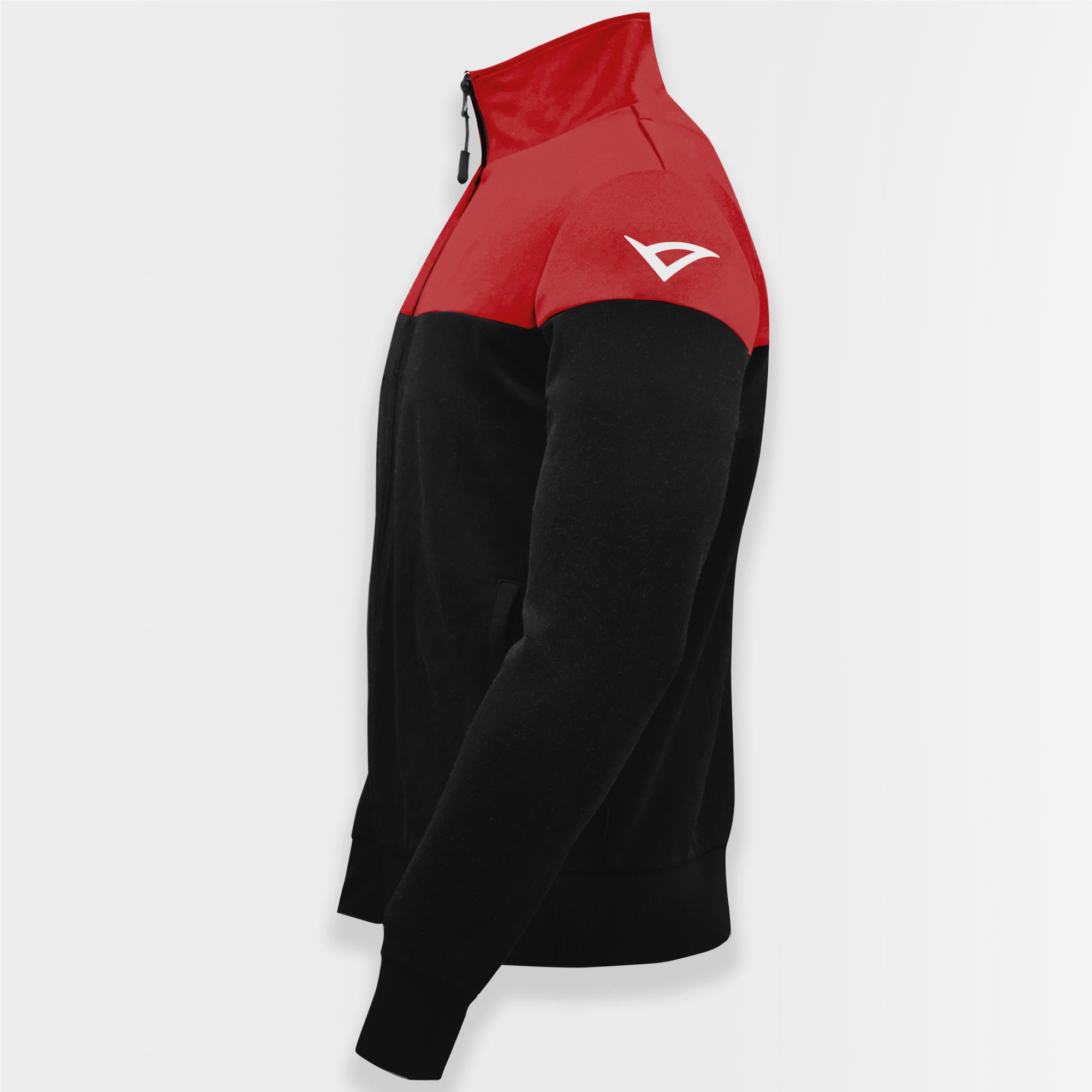 Chaqueta deportiva extragrande bicolor con cremallera Ontario - extragrande