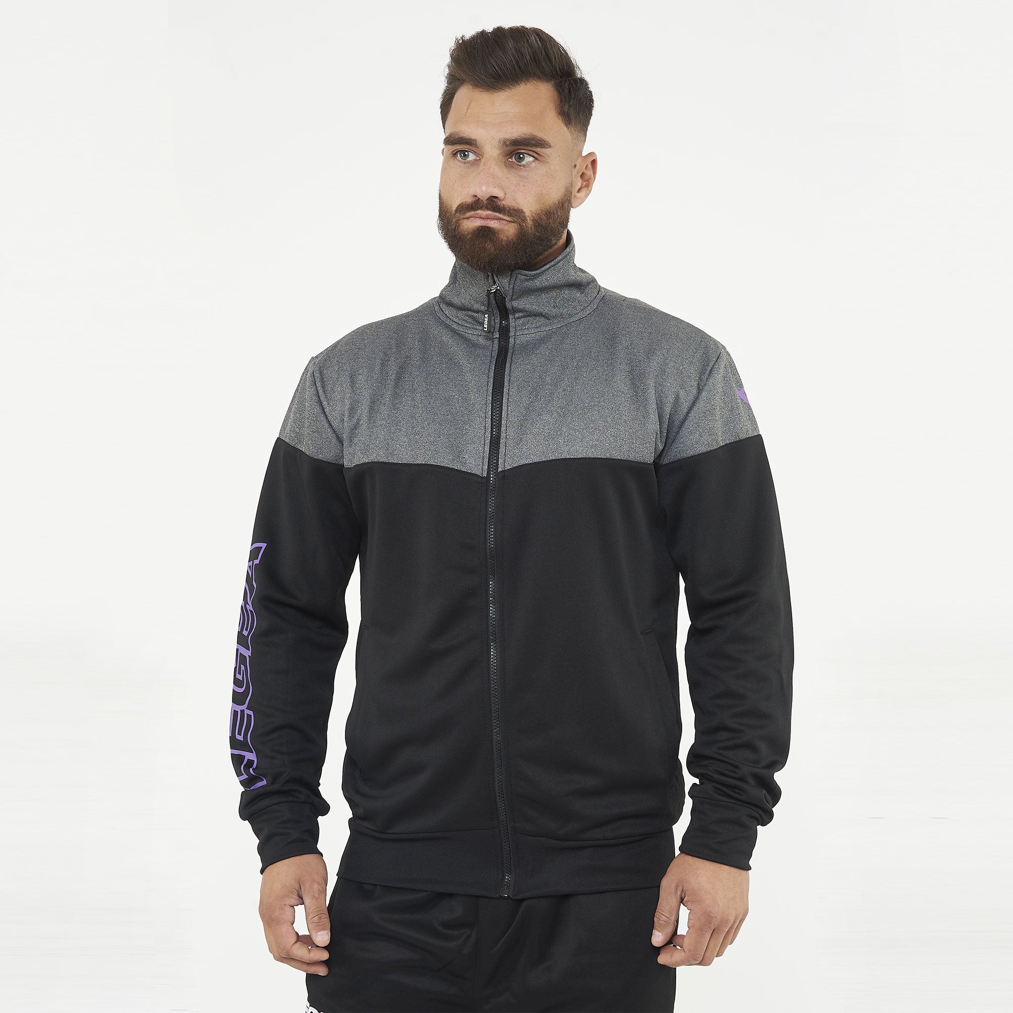 Chaqueta deportiva de poliéster con cremallera de la UCLA