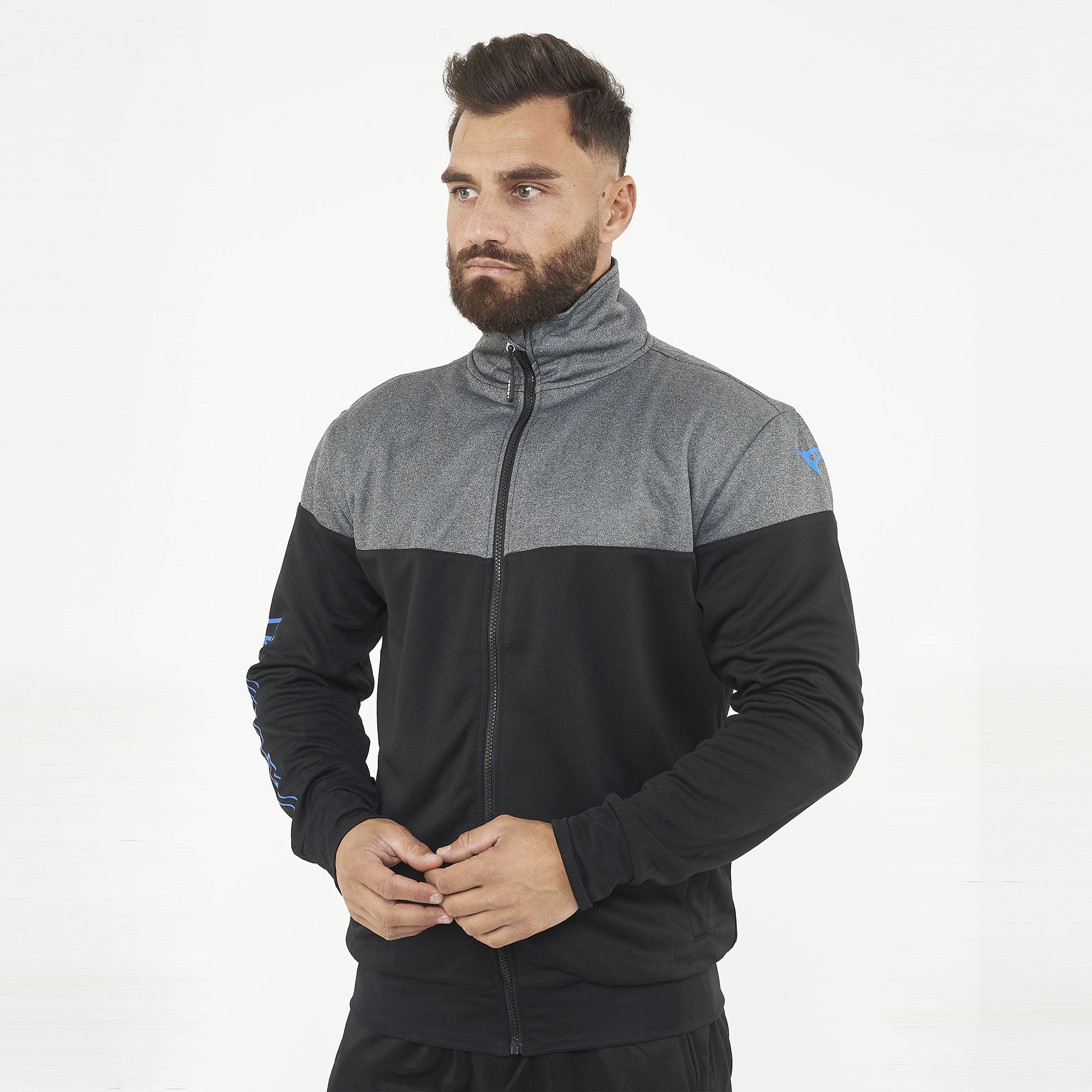 Chaqueta deportiva de poliéster con cremallera de la UCLA