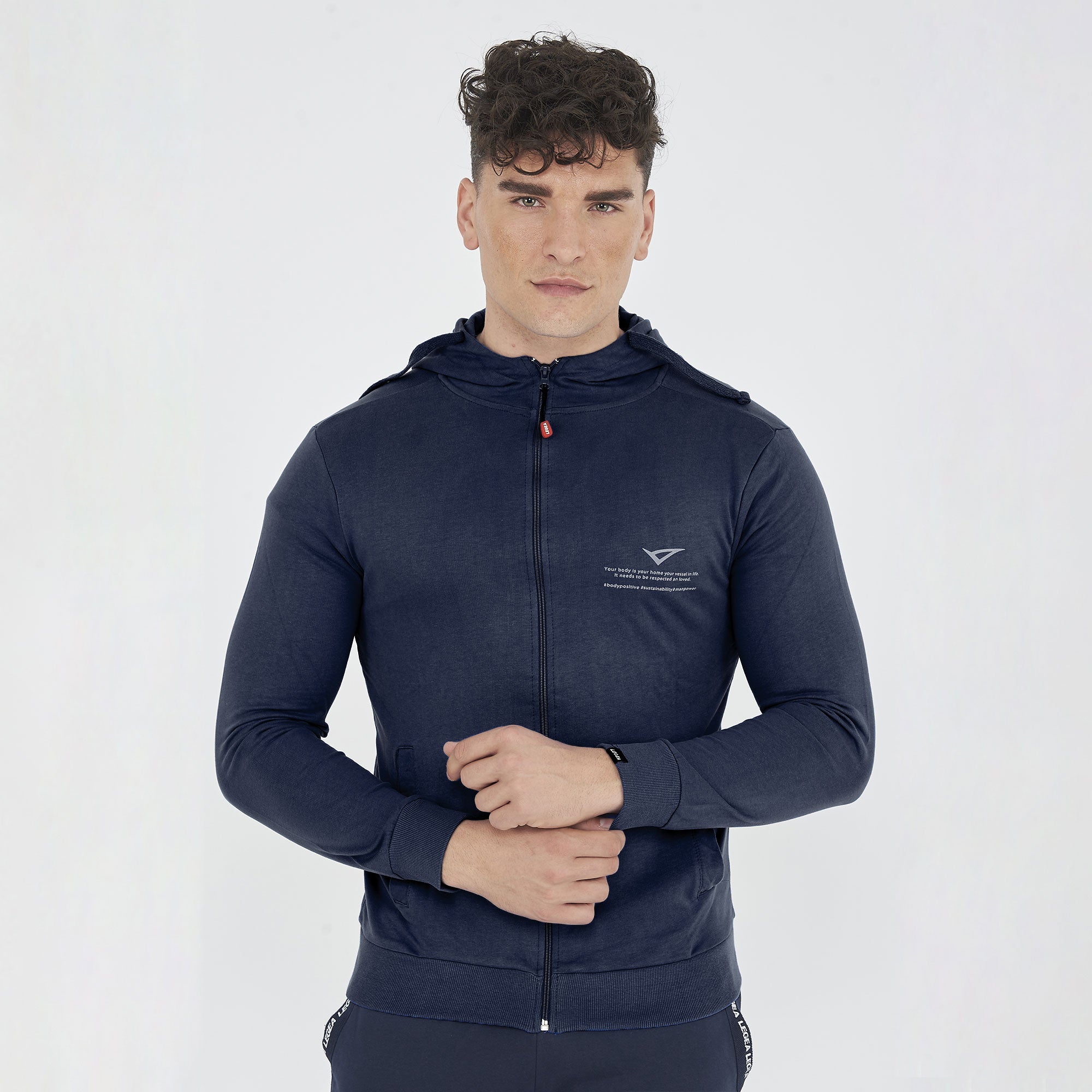 Chaqueta deportiva de algodón Raya - Oversize
