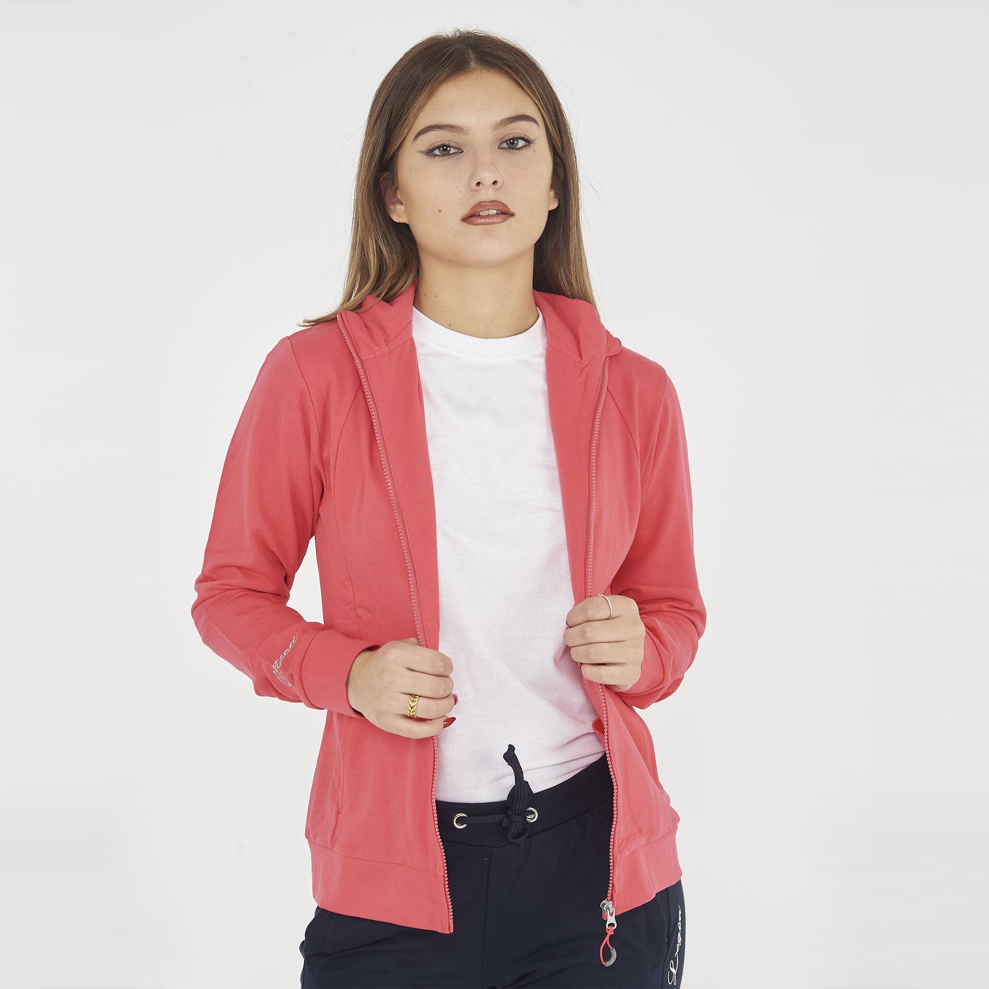 Sudadera deportiva ligera con cremallera Ridaka