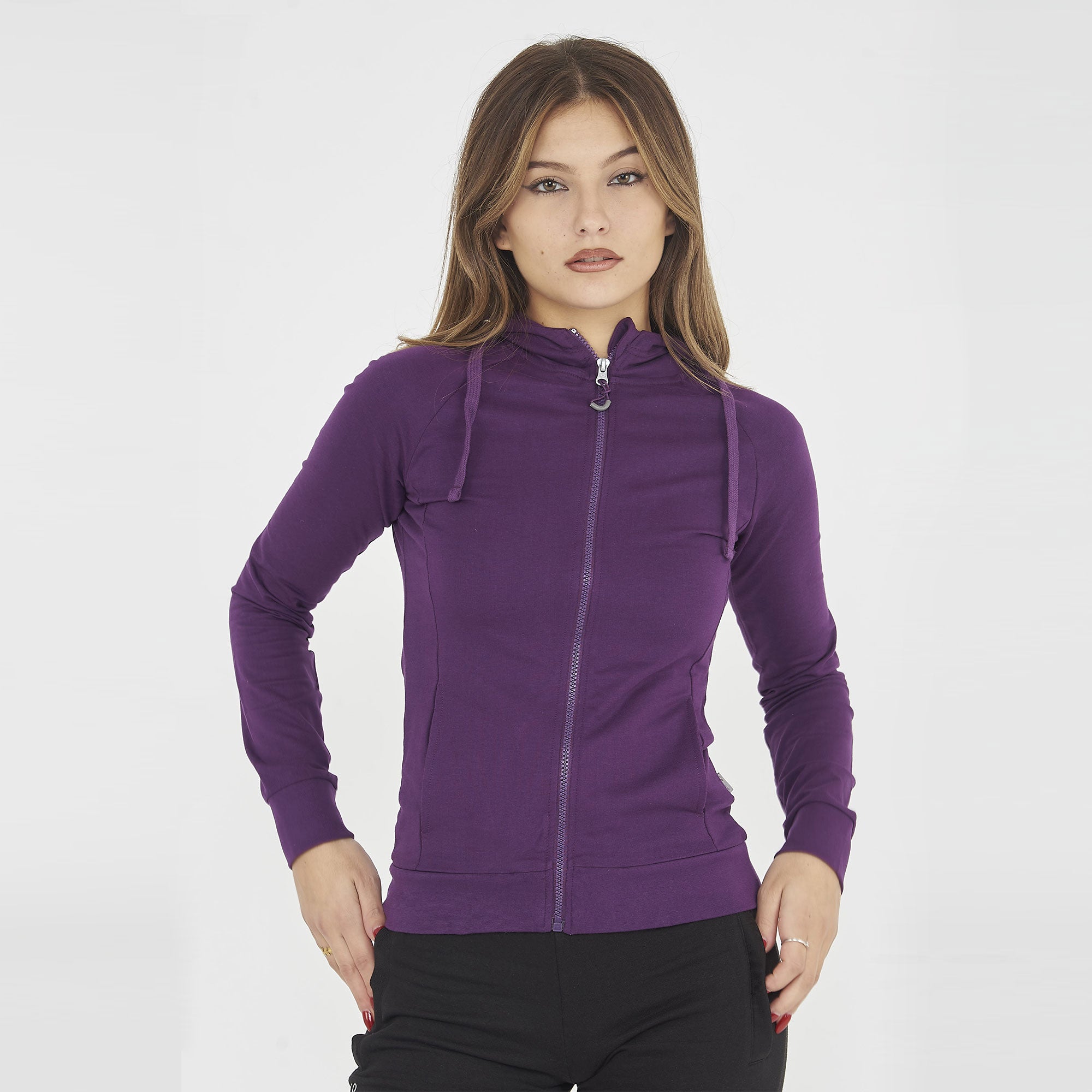 Chaqueta deportiva ligera con capucha y cremallera Dair