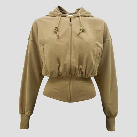 Chaqueta con capucha Trixy para correr y gimnasio