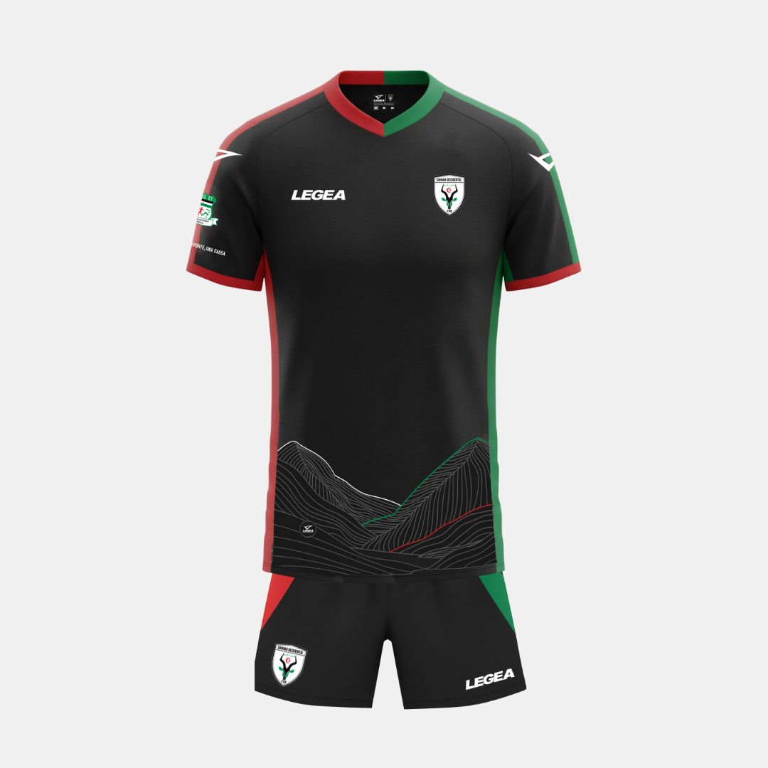 Black Football Kit Saharawi – Legea