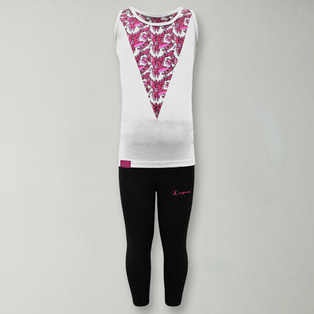 Conjunto de entrenamiento de algodón para el gimnasio.