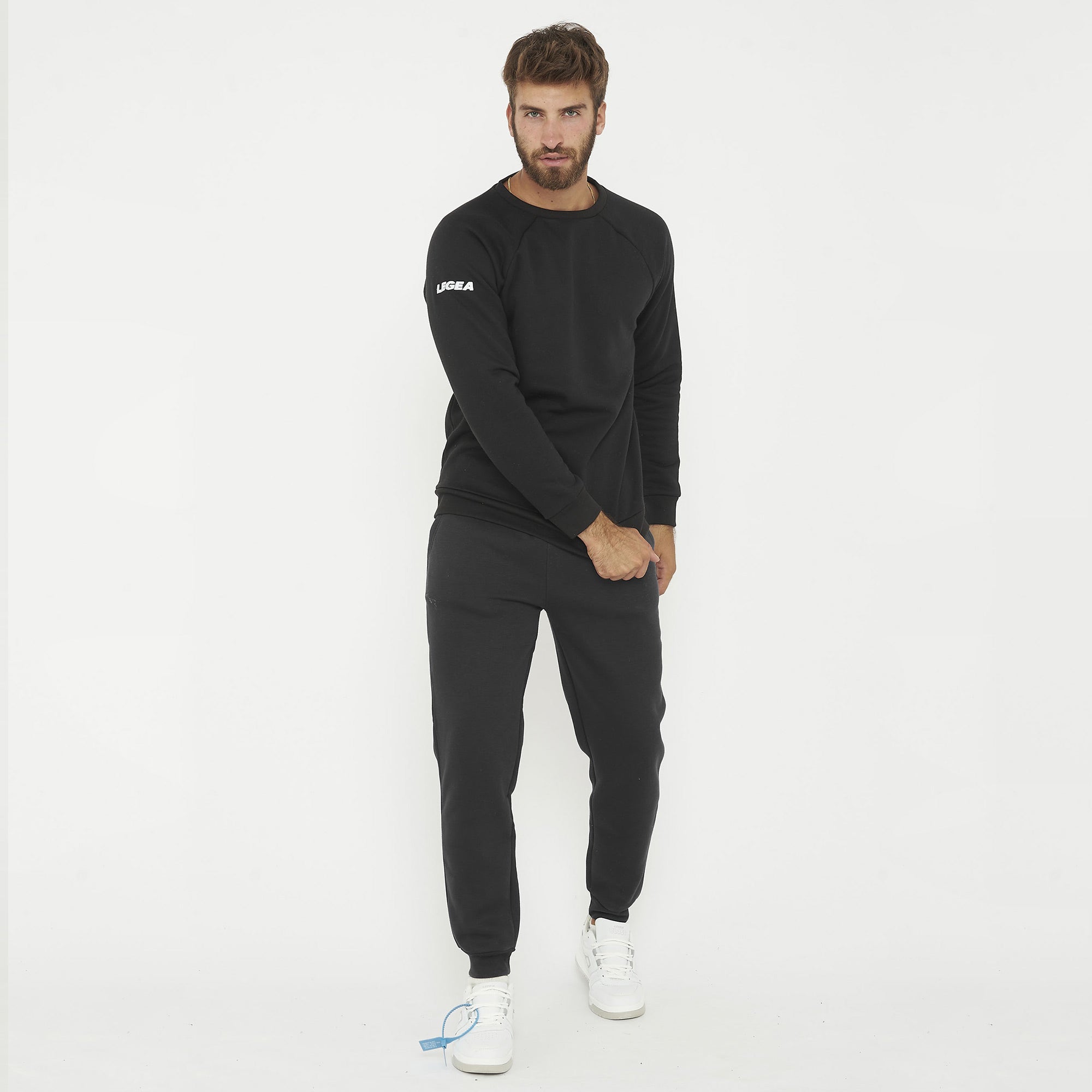 Tuta completa felpata Zagabria Sofia - nero