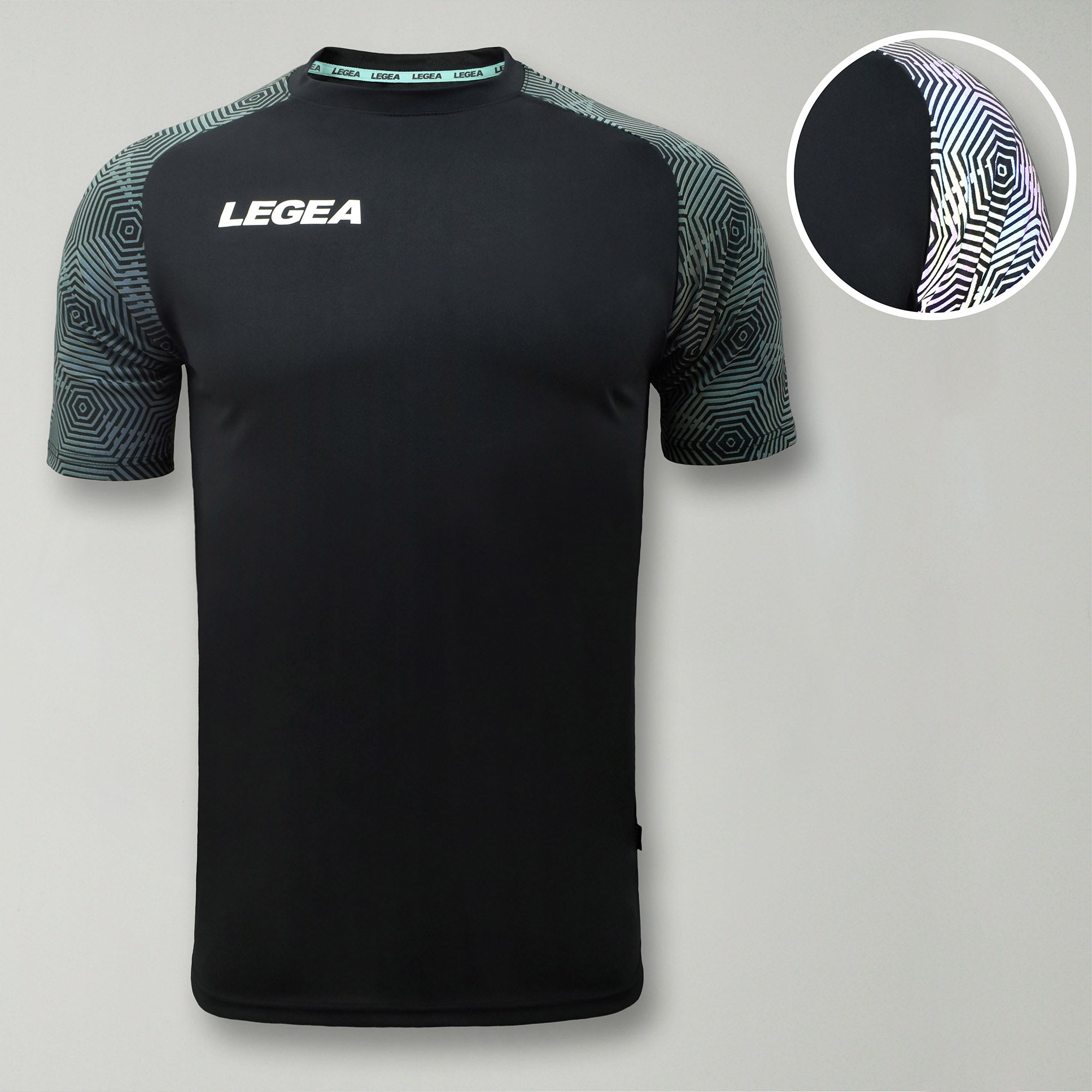 Camiseta de entrenamiento 100% poliéster transpirable