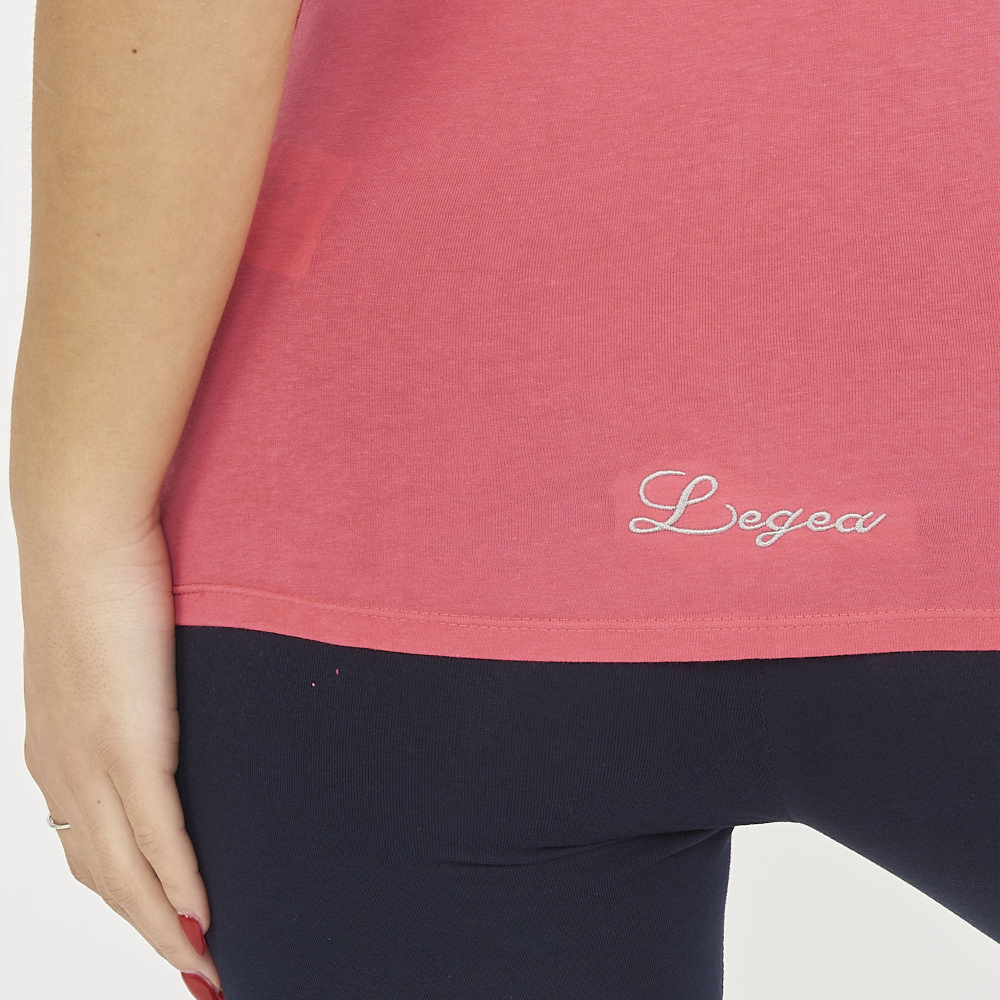 Camiseta sin mangas de algodón Raita con hombros anchos