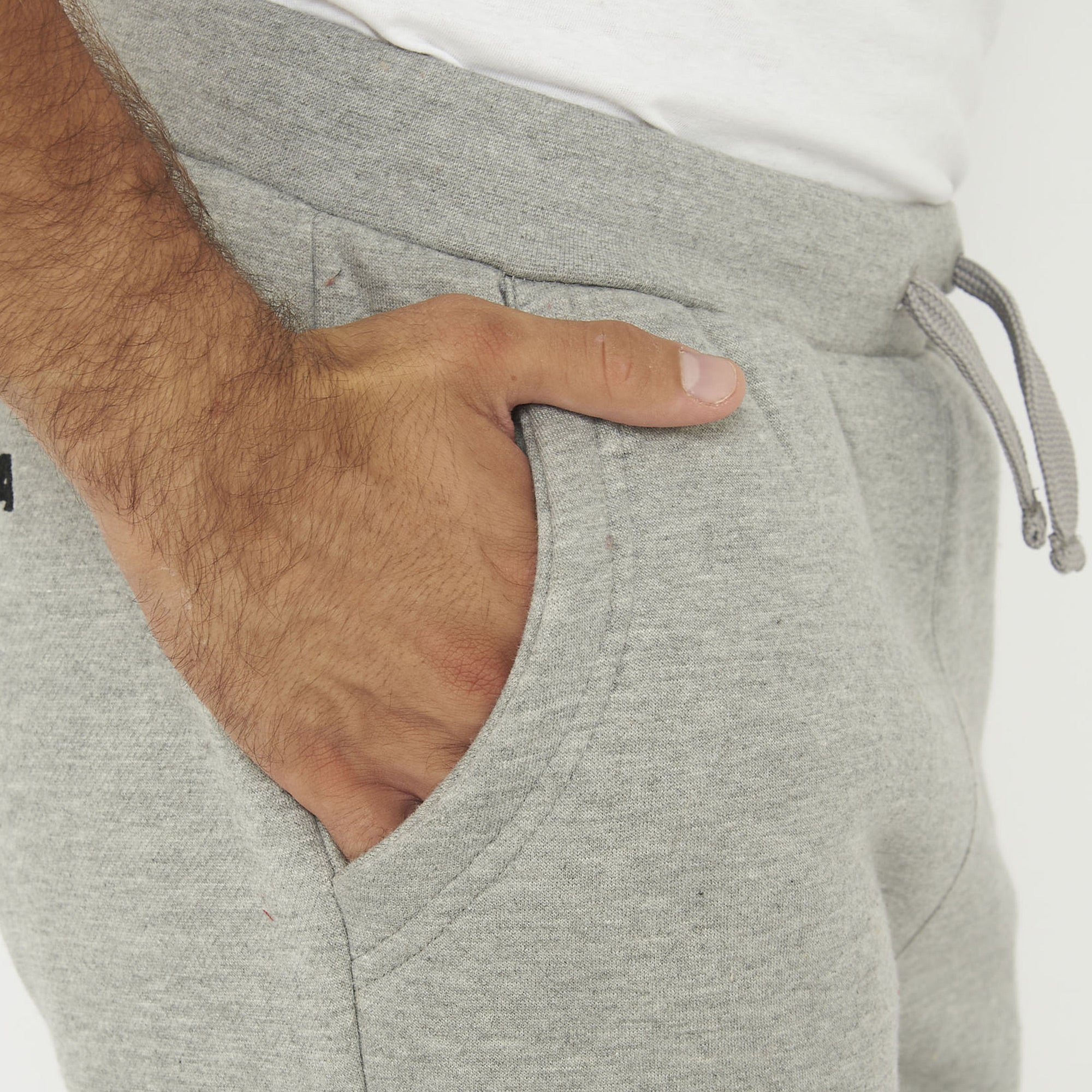 Tuta completa felpata con zip Sarajevo Sofia - nero grigio