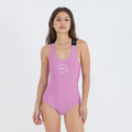 Zoe one-piece swimsuit - Purple - L