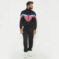 Tuta Sportiva Completa Cargo Loose Vintage - Nero | Fucsia- 2XL