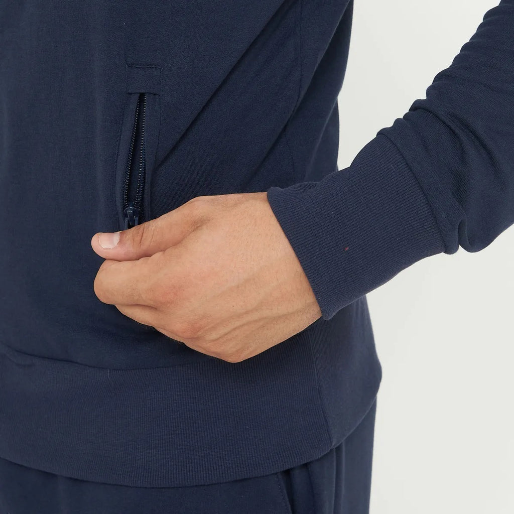 Felpa Fitness Cotone Zippy