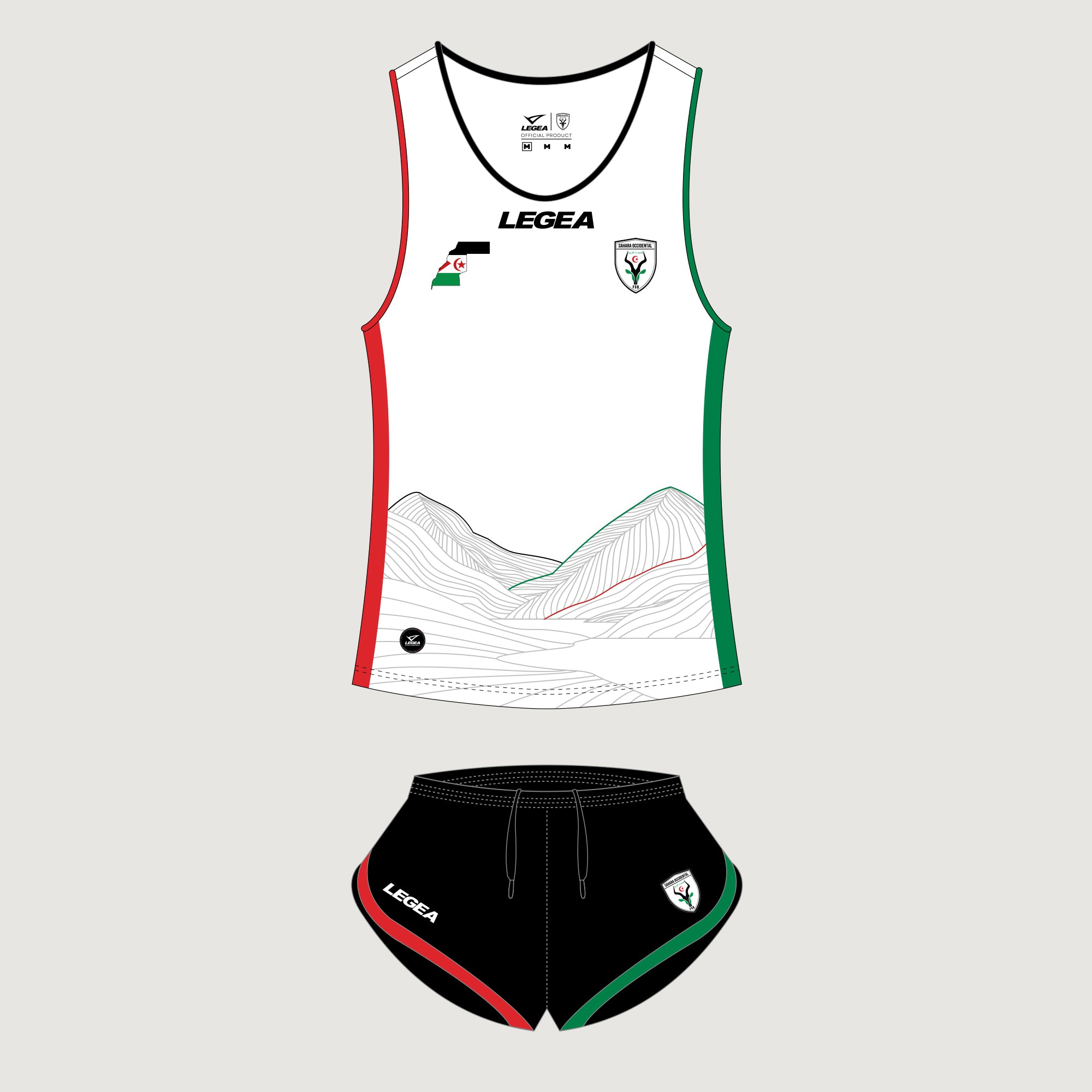 Kit Blanco Atletismo Saharaui