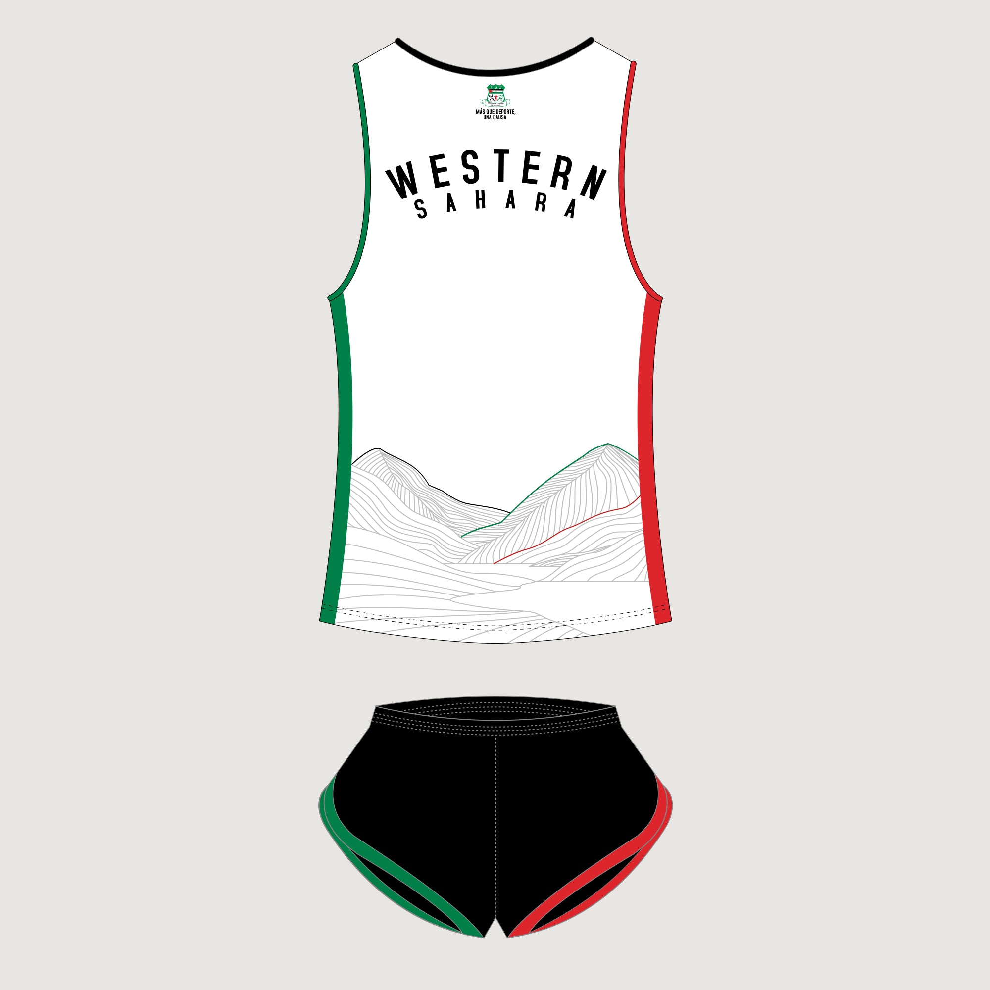 Kit Blanco Atletismo Saharaui
