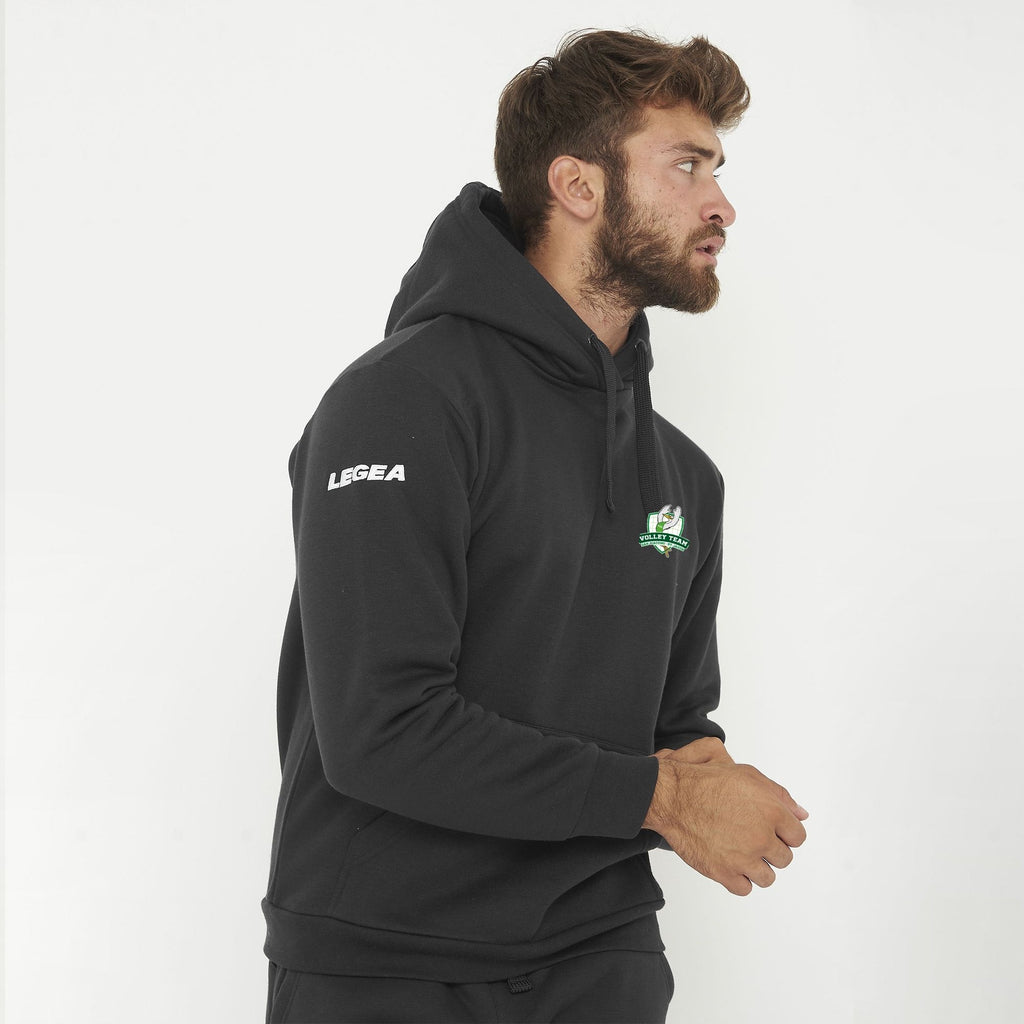 zwarte-hoodie-zonder-rits-volley-team-san-giacomo