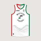 Camiseta Sin Mangas Baloncesto Saharaui - Blanco