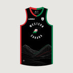 Camiseta Sin Mangas Baloncesto Saharaui - Negro