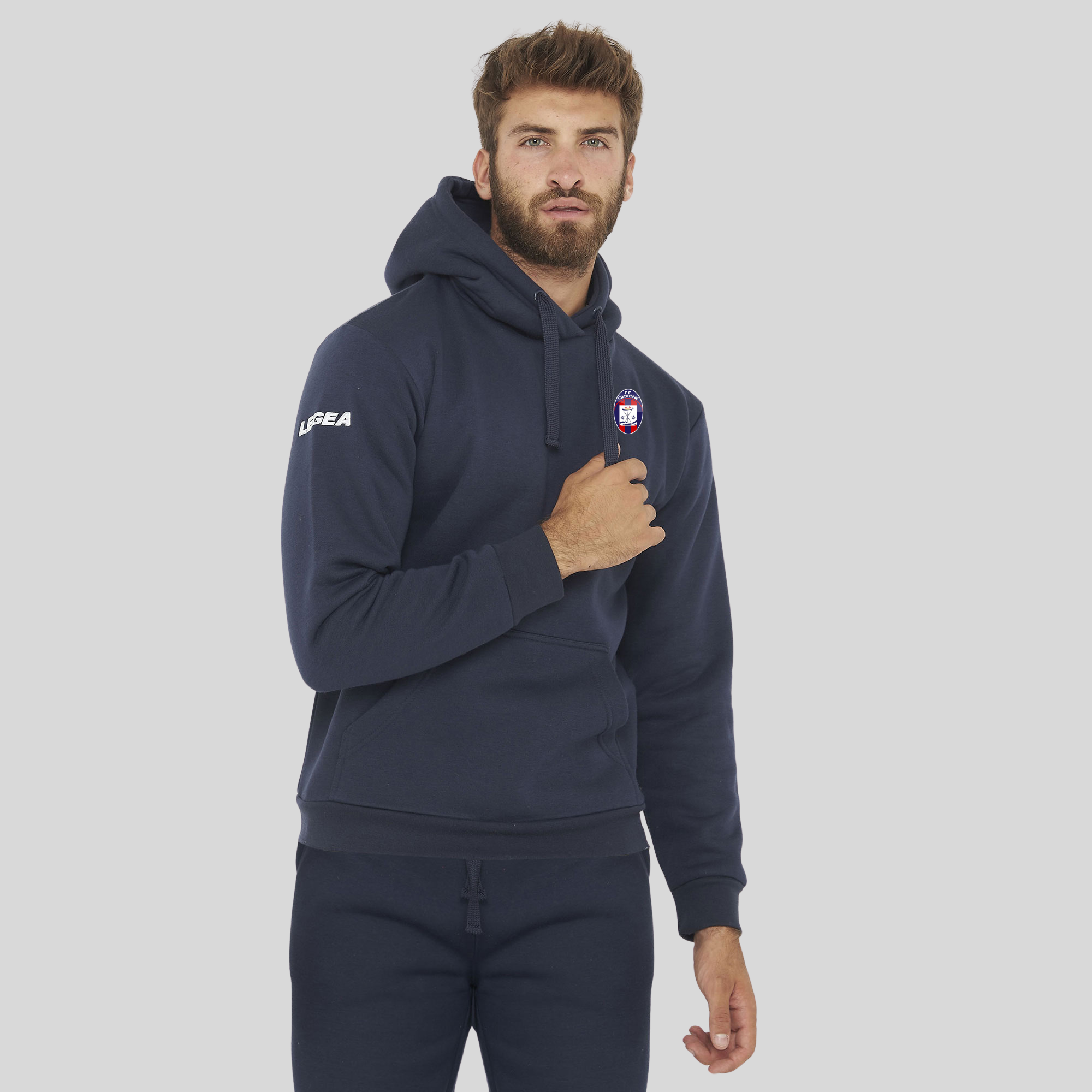 Felpa con cappuccio invernale - F.C. Crotone