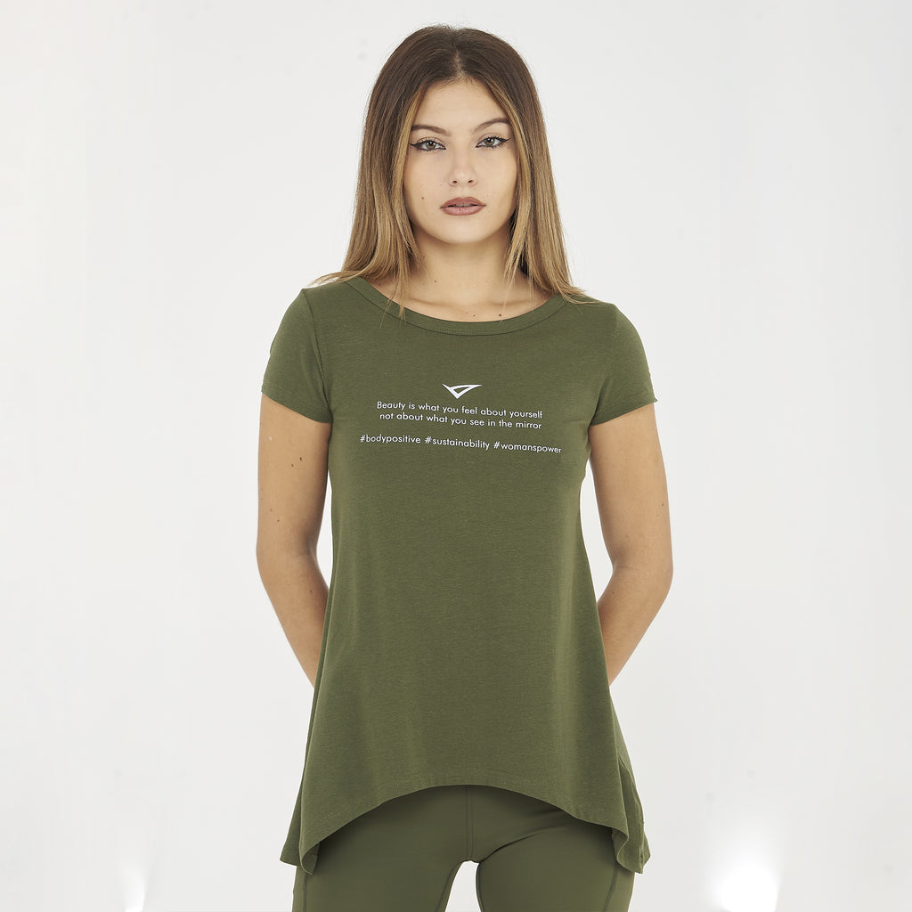 Bomulds-T-shirt Europa