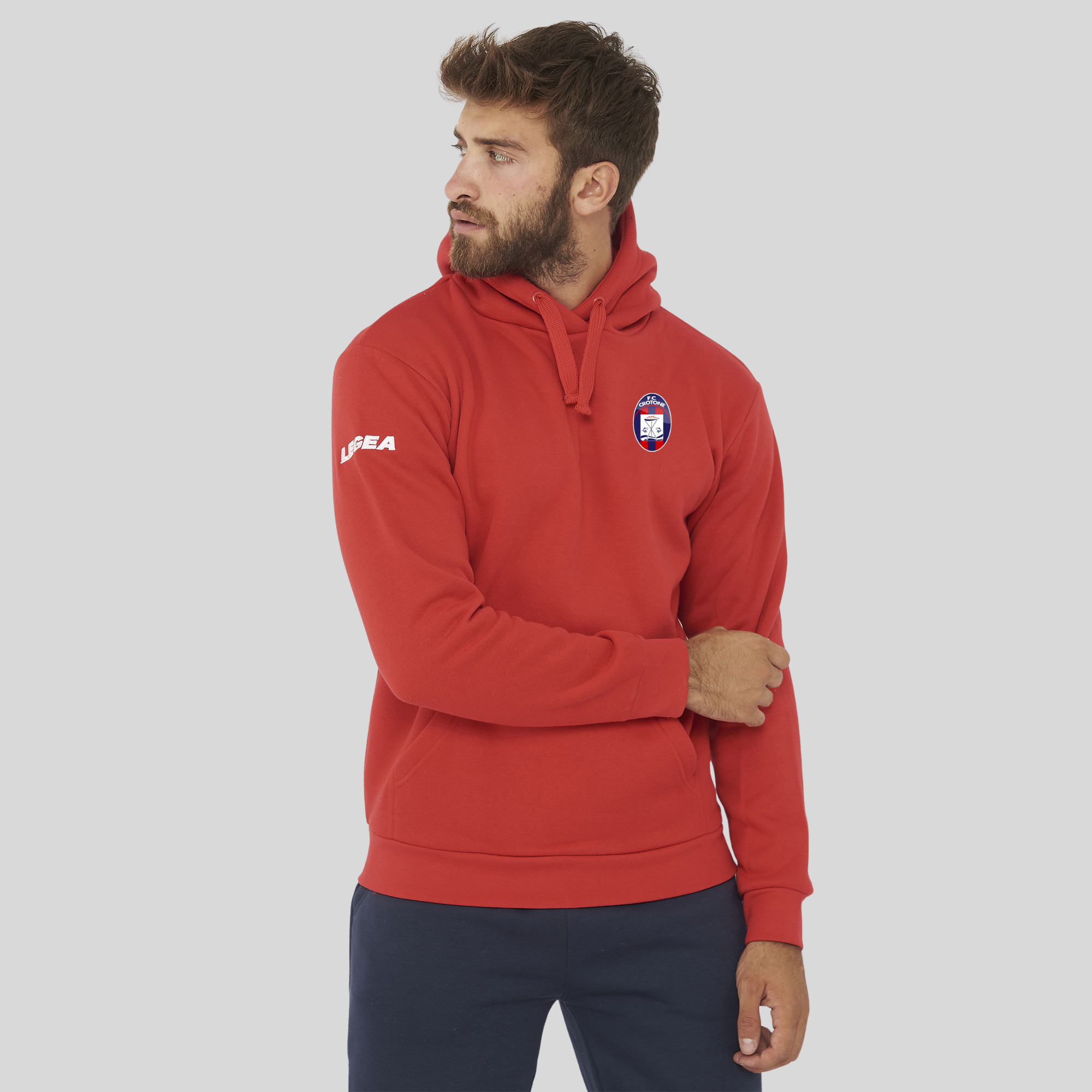 Felpa con cappuccio invernale - F.C. Crotone