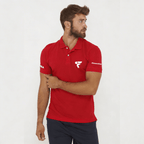 Polo in cotone rossa - Fitav
