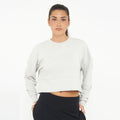 F-Essence cotton crewneck sweatshirt - Light Grey - XL