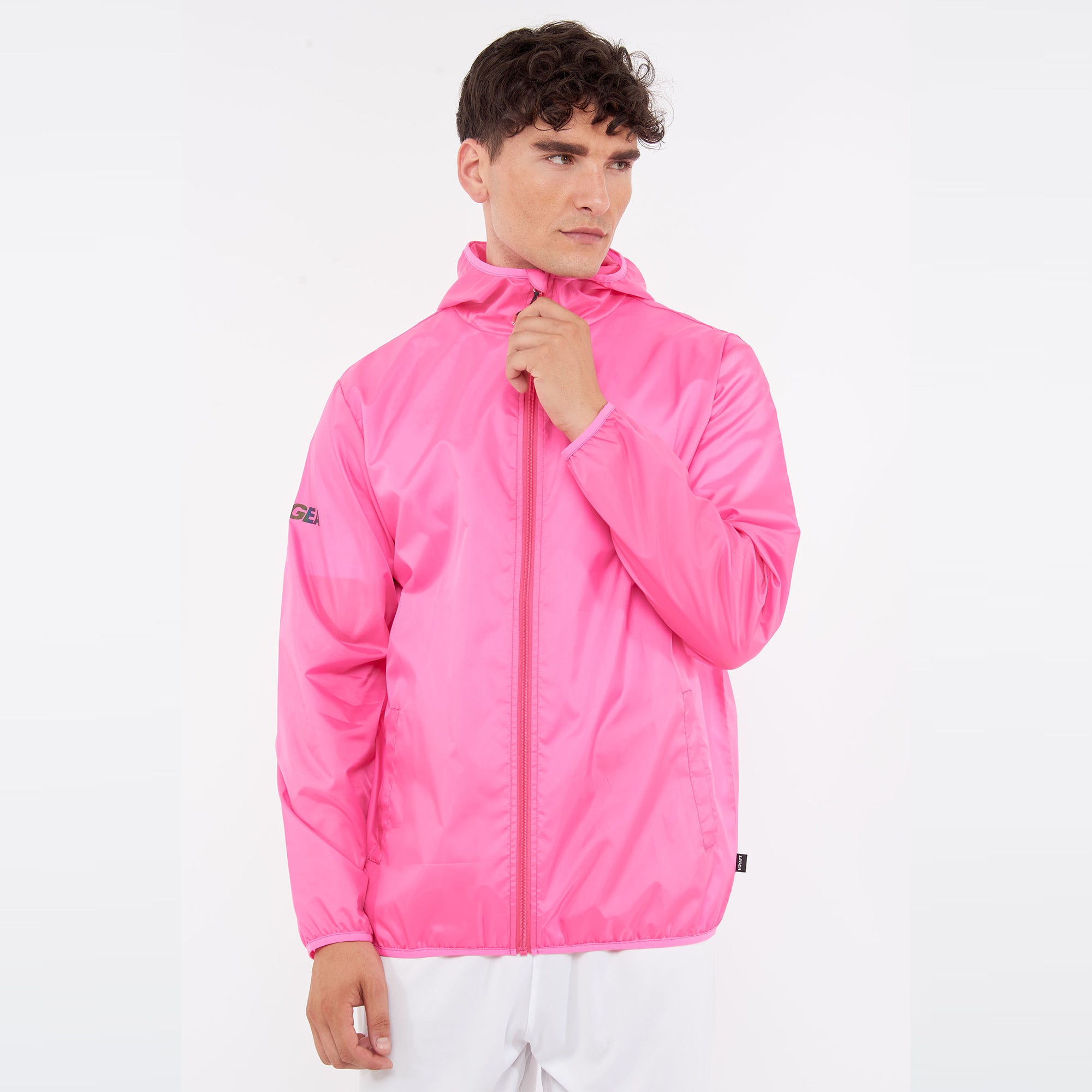 Giacca antipioggia  - Fuxia Fluo -  Toma Maglie