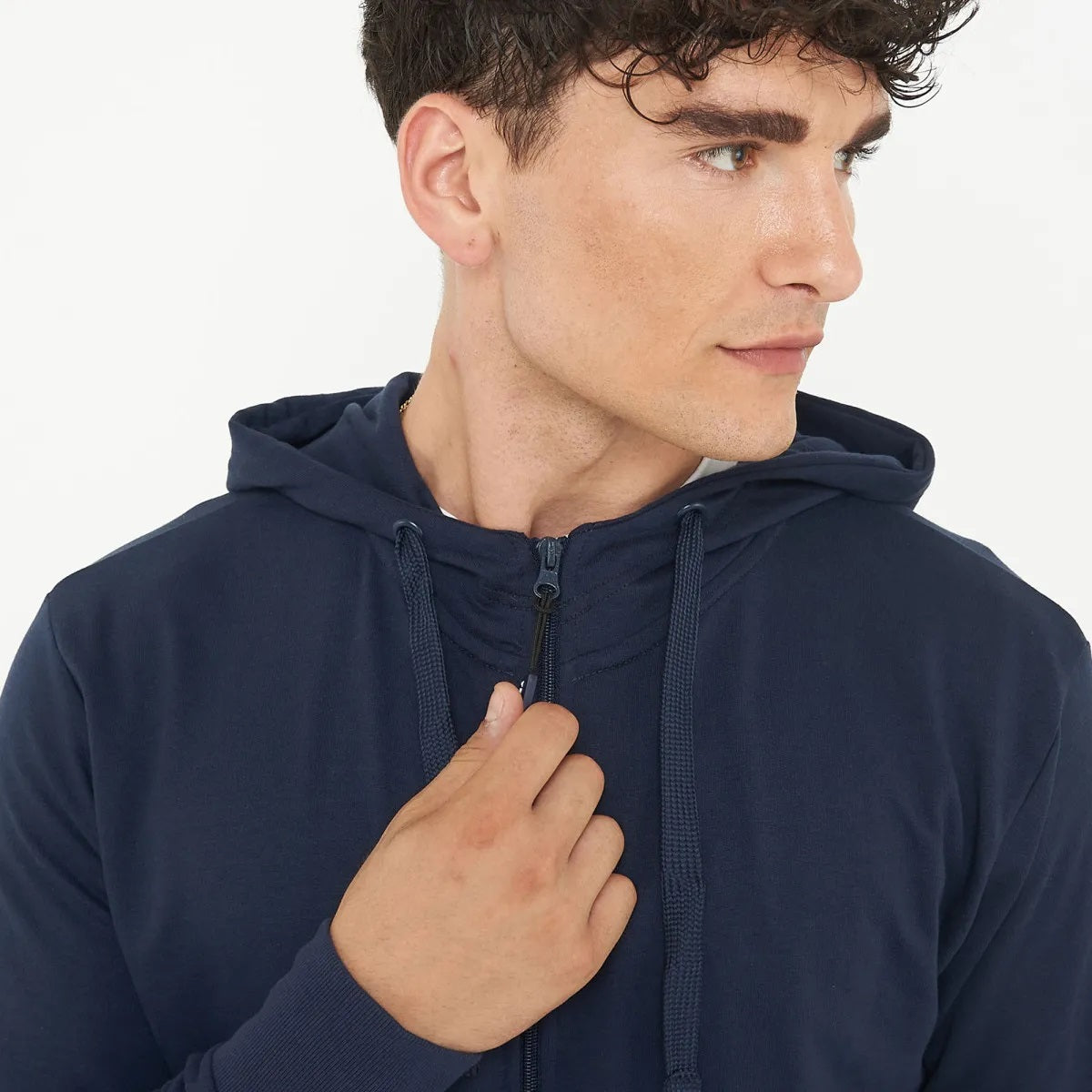 Felpa Fitness Cotone Zippy
