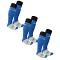 C164 Football Socks 3 Pairs - Blue - 1