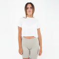 T-shirt crop top i bomuld Cropped Tee