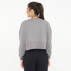 Hoodie in cotone girocollo F-Essence