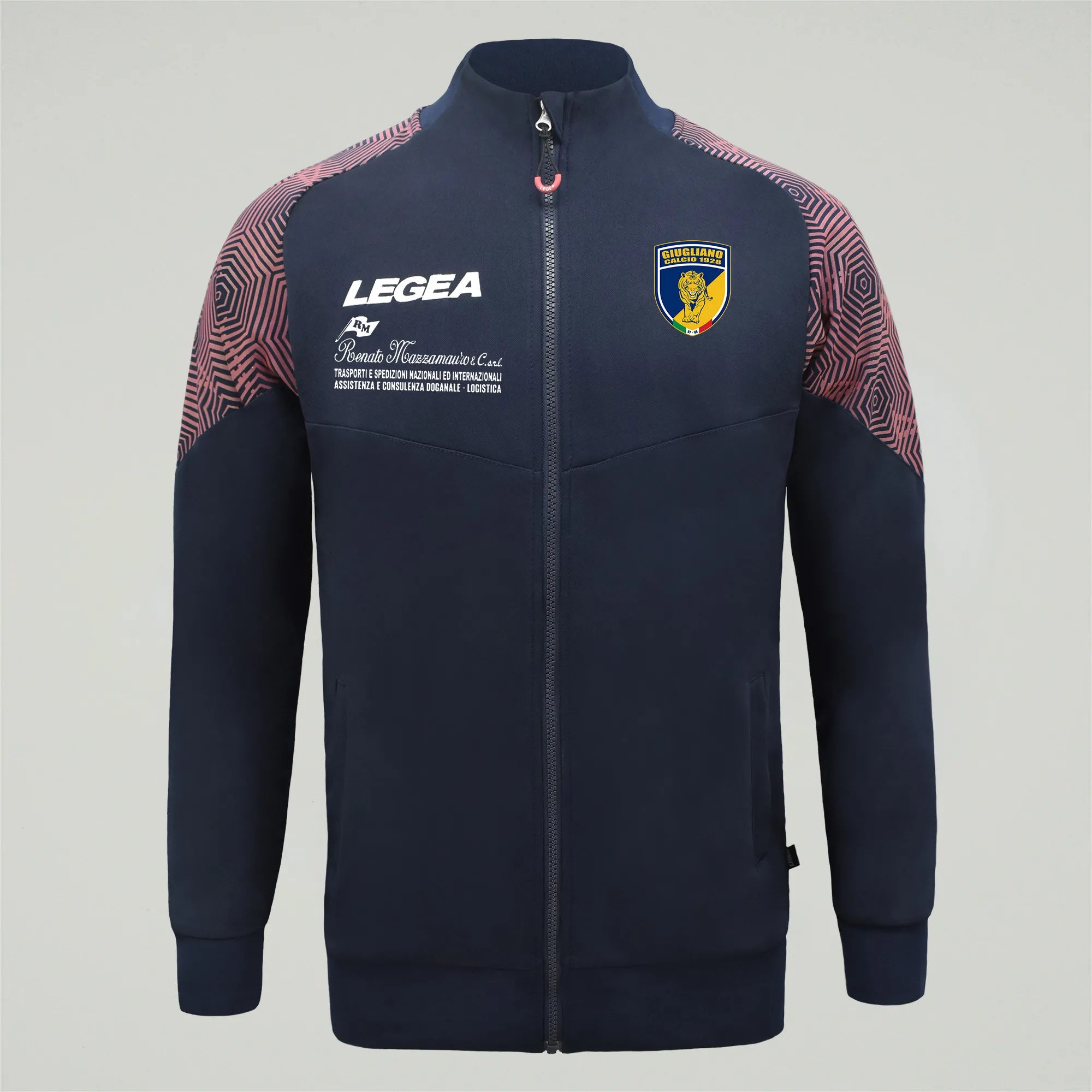 Felpa Relax con zip - Giugliano Calcio