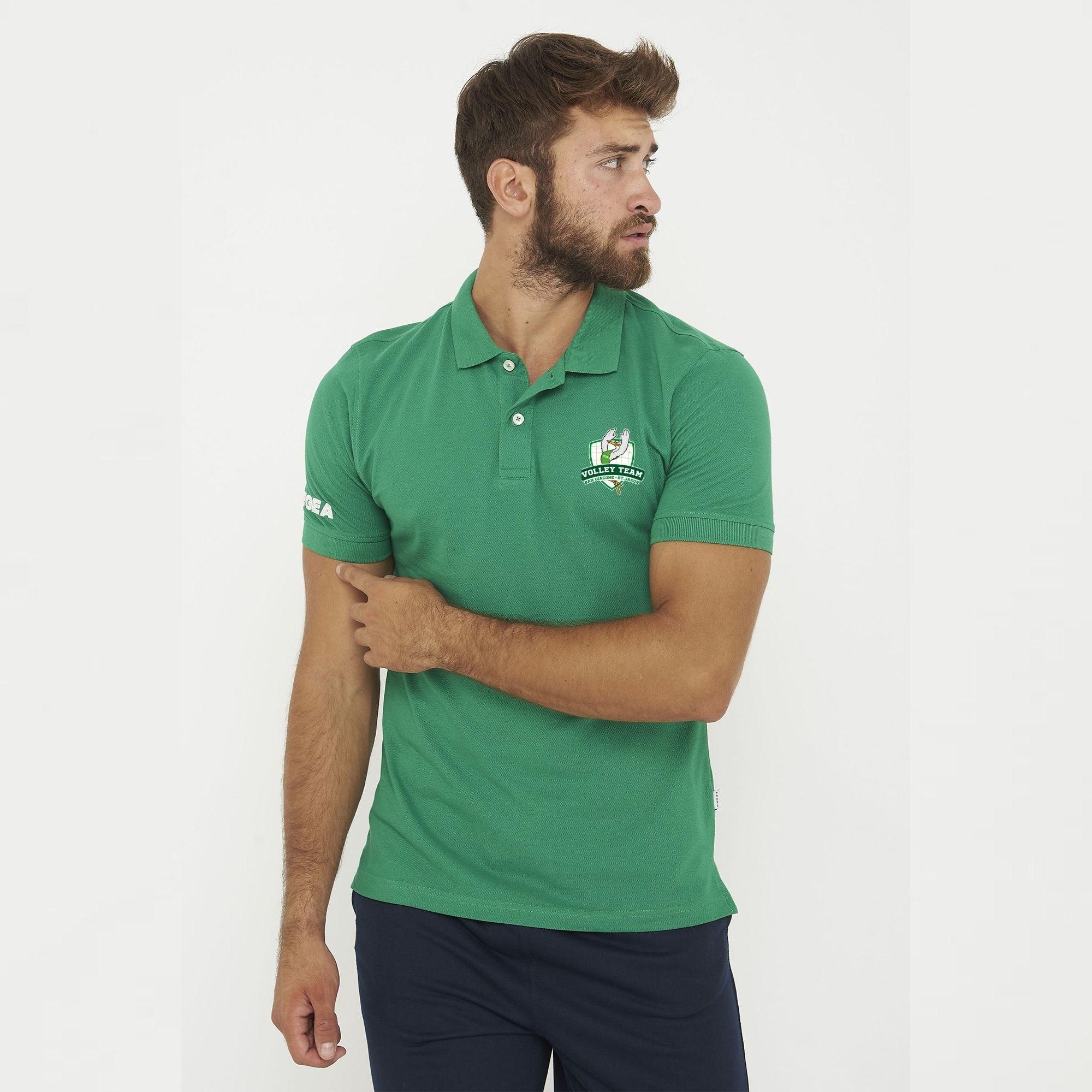 polo-shirt-groen-volley-team-san-giacomo