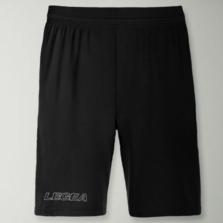 Bermuda running con tasche e vita elastica