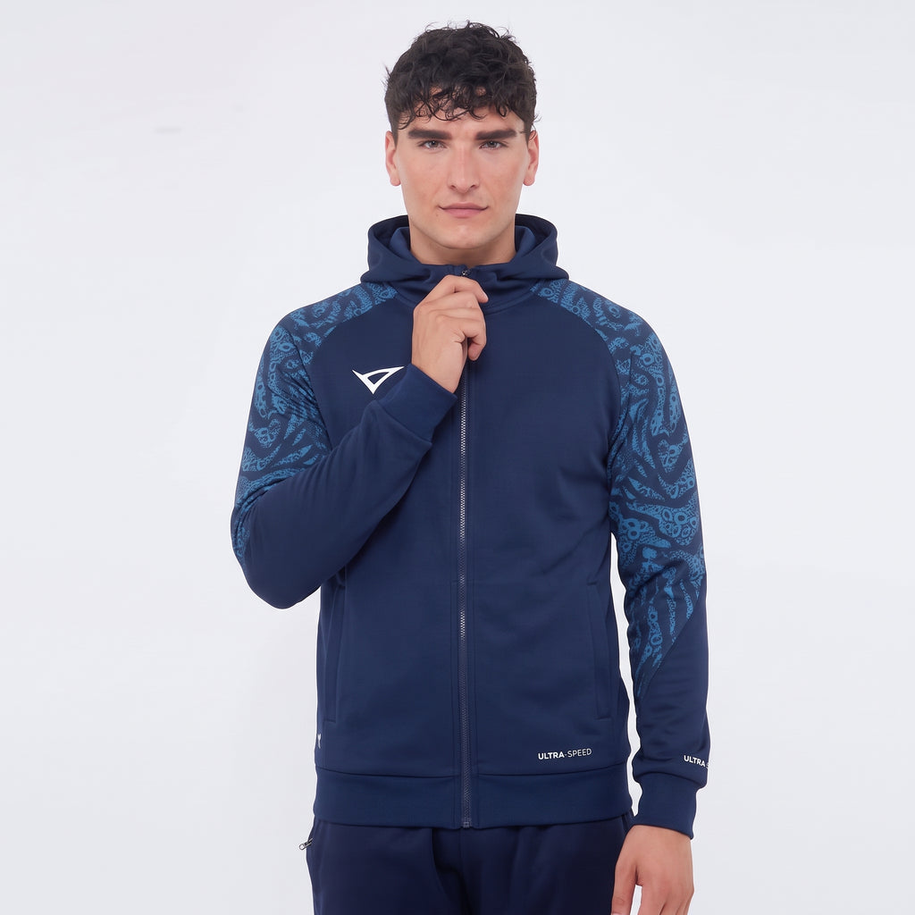 Giacca con zip intera e cappuccio Edimburgo