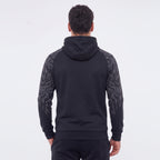 Giacca con zip intera e cappuccio Edimburgo | Nero | M