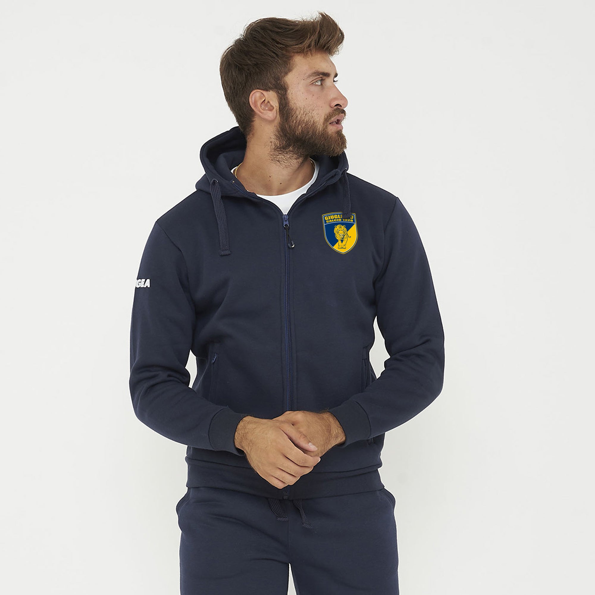 Relax Zip-Up Sweatshirt - Giugliano Calcio