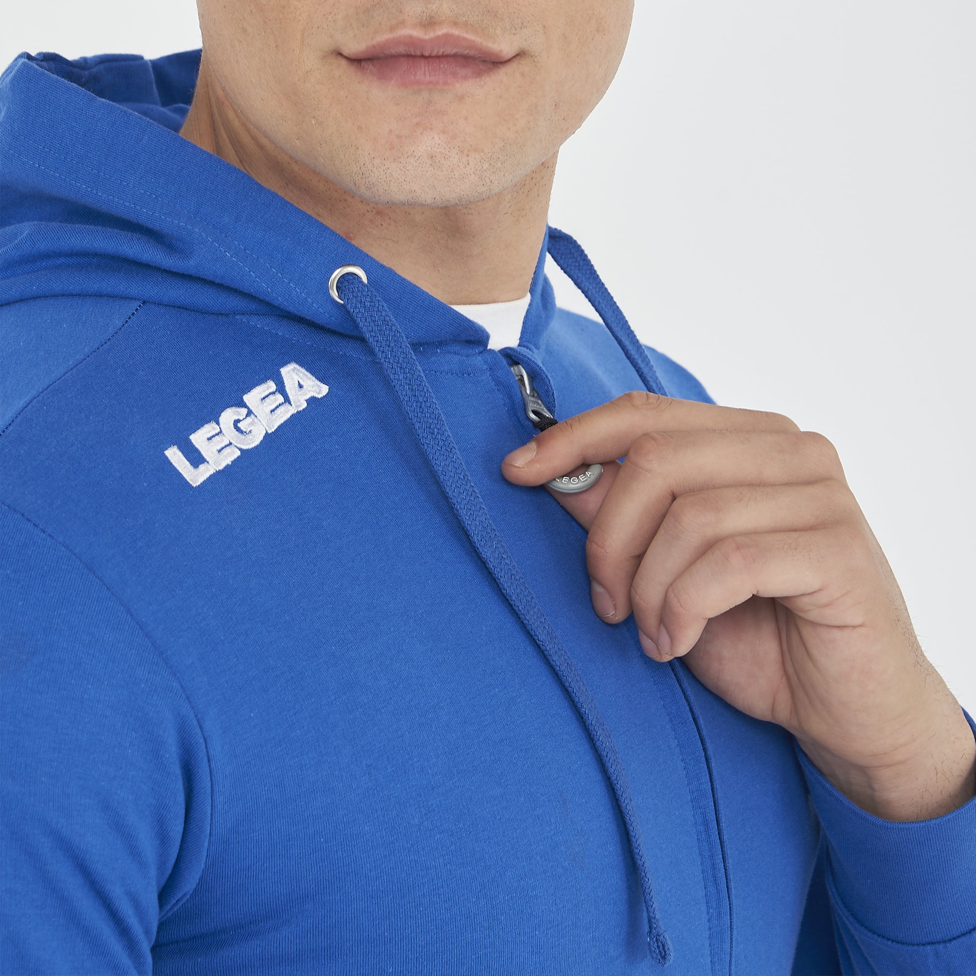 Felpa da training con mezza zip slim fit