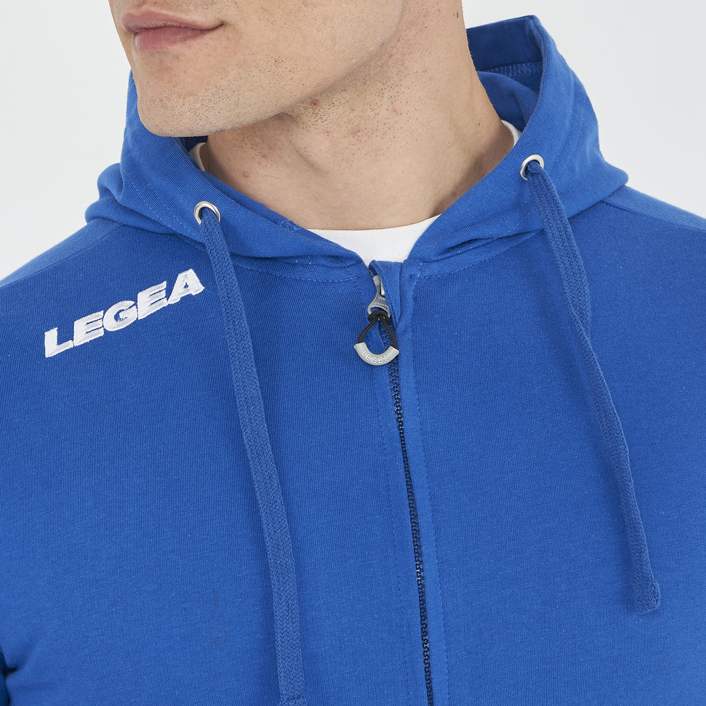 training-hoodie-met-halve-rits-slim-fit