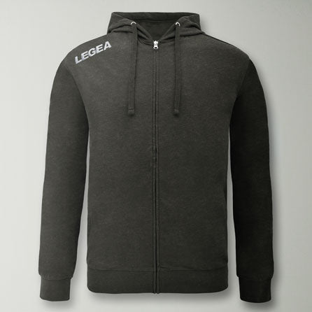 Slim fit edzőpulóver fél zip-pel