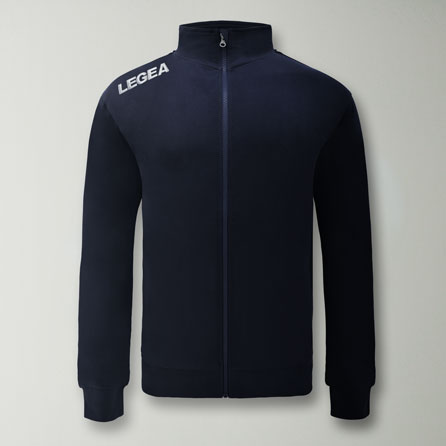 Felpa da training con cappuccio elasticizzato