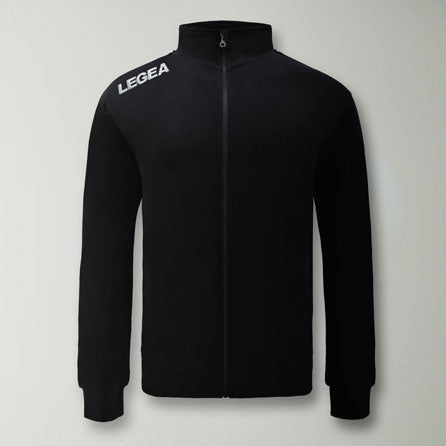 Felpa da training con cappuccio elasticizzato