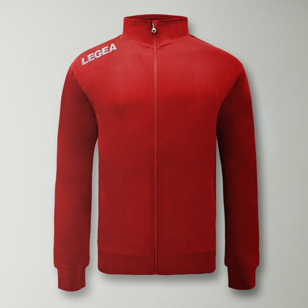 Felpa da training con cappuccio elasticizzato