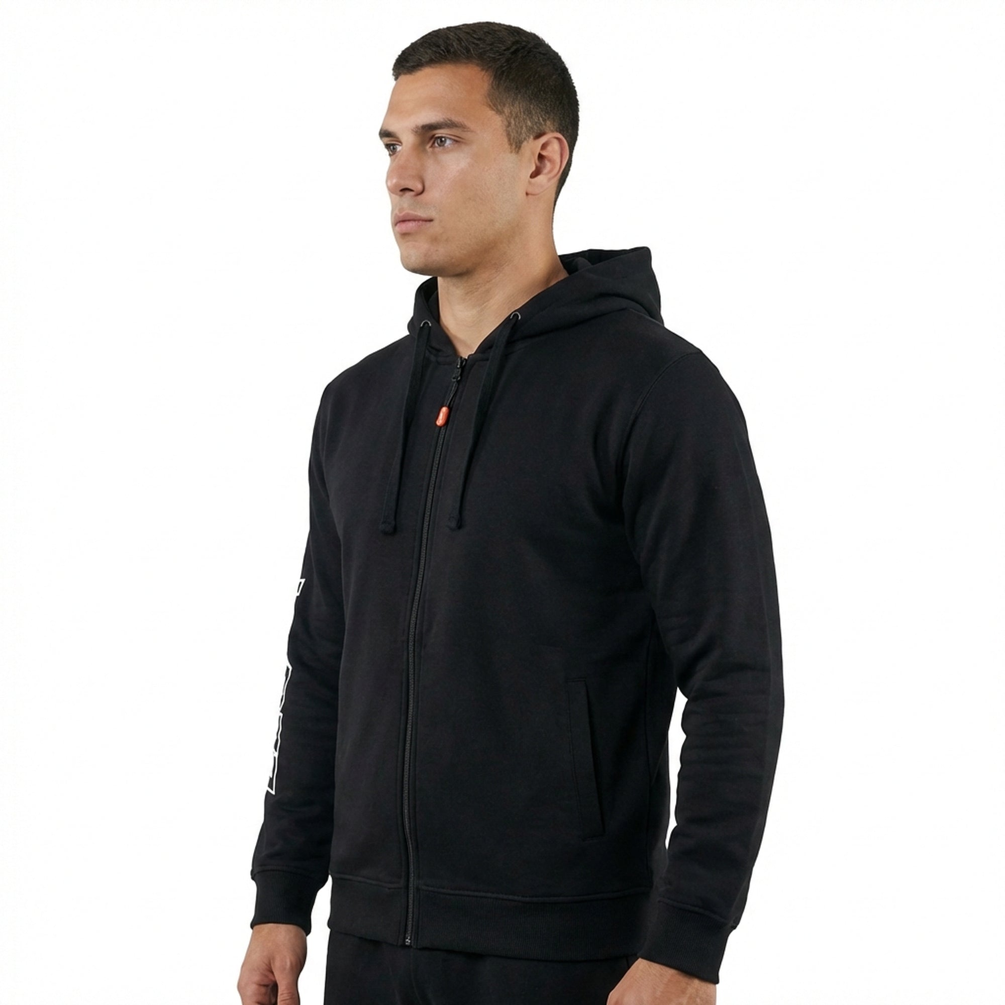 Chaqueta con capucha y cremallera Bulino - Oversize