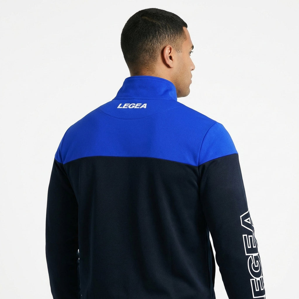 Giacca sportiva bicolor con zip Ontario - oversize