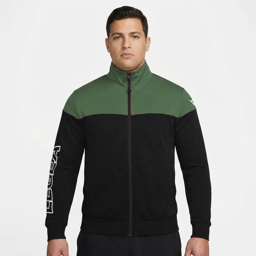 Dwukolorowa kurtka sportowa z zamkiem Ontario Oversize