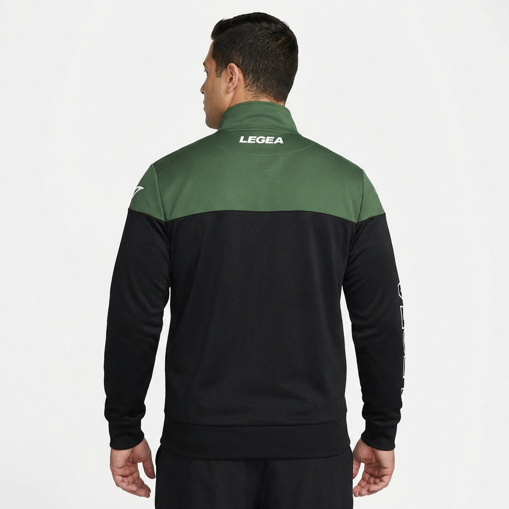 Giacca sportiva bicolor con zip Ontario - oversize
